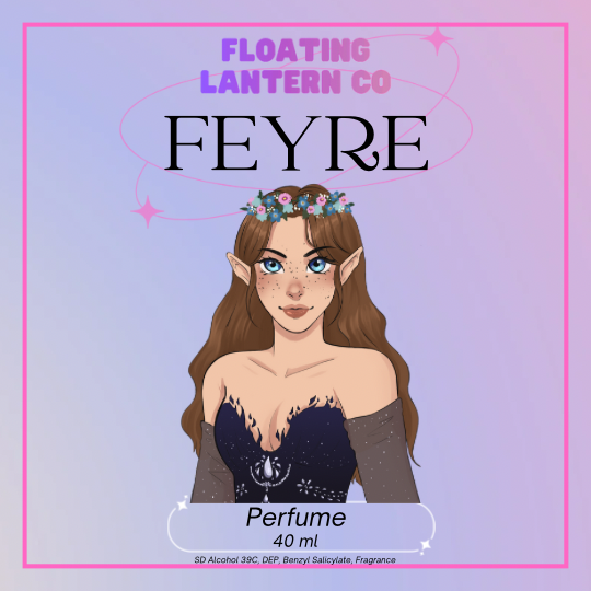 Feyre Perfume( misprinted label)