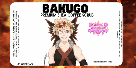 Bakugo Shea Sugar Scrub