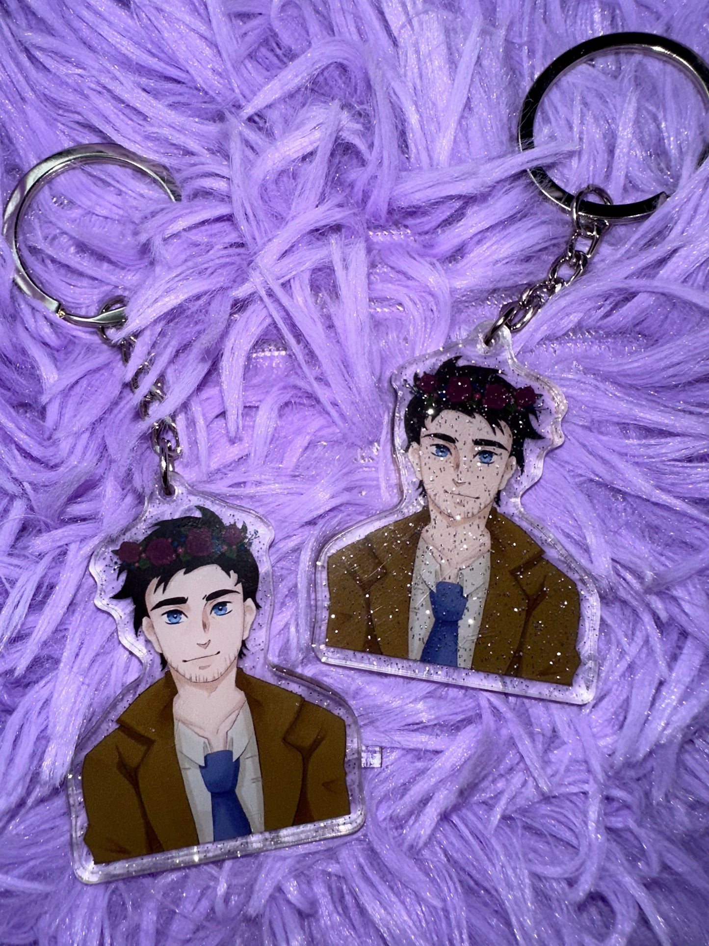 Castiel Keychain