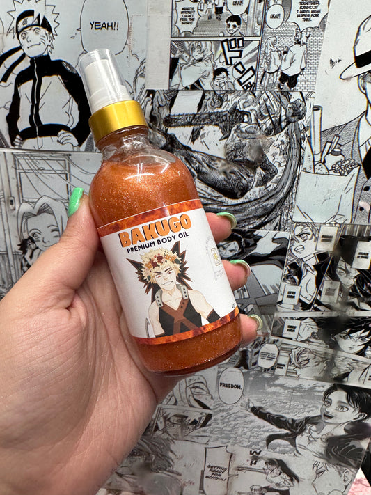 Bakugo Body Oil