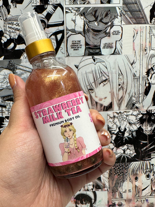 Strawberry Milk Tea Body Oil