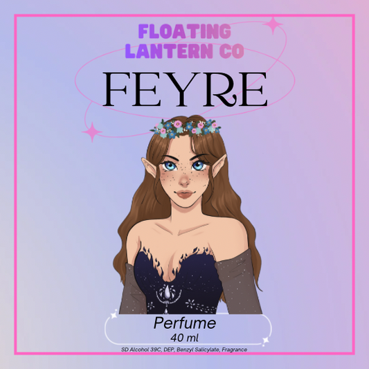 Feyre Perfume( misprinted label)