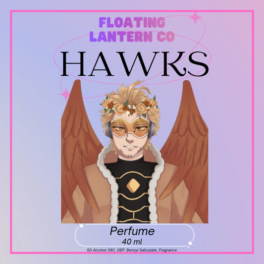 Hawks Perfume( misprinted label)