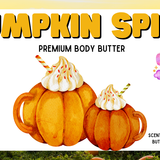 Pumpkin spice body butter