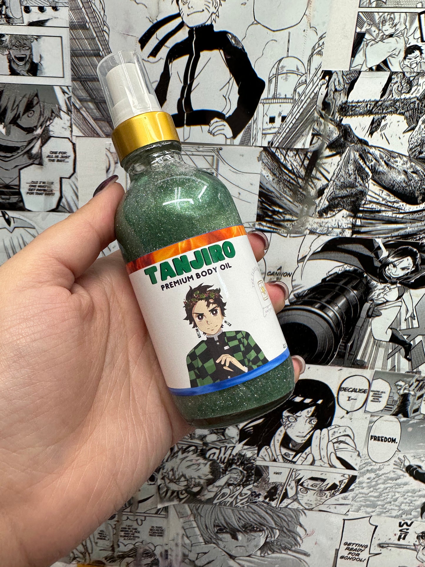 Tanjiro Body Oil