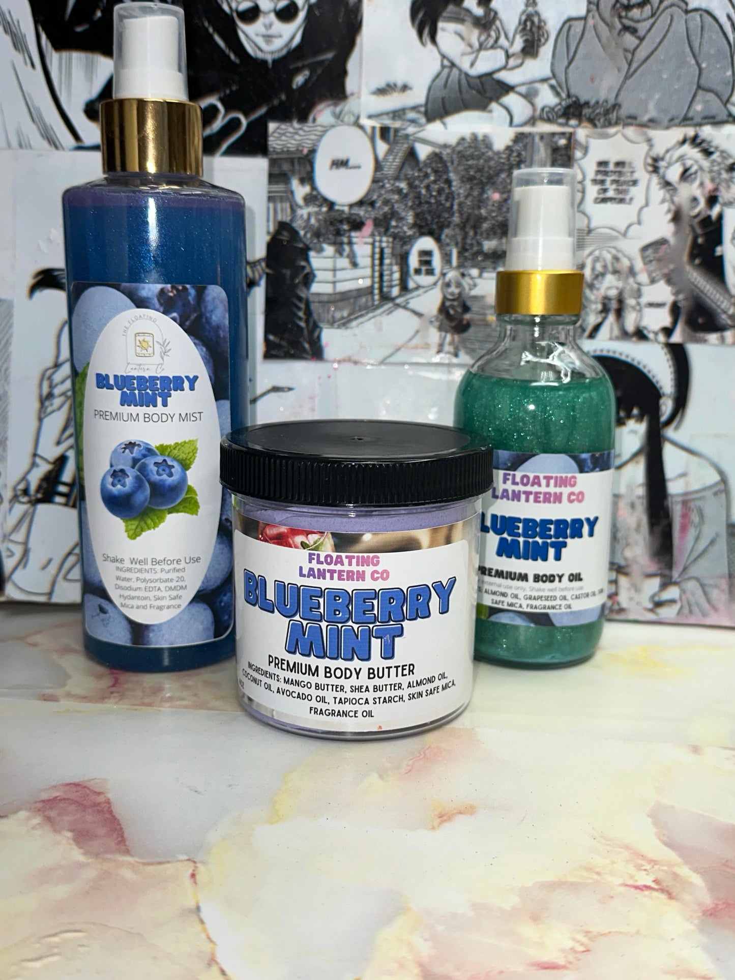 Scent of the restock: BLUEBERRY MINT