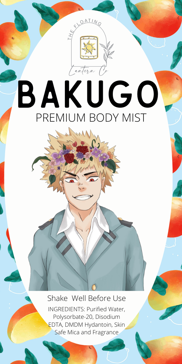 Bakugo Body Mist