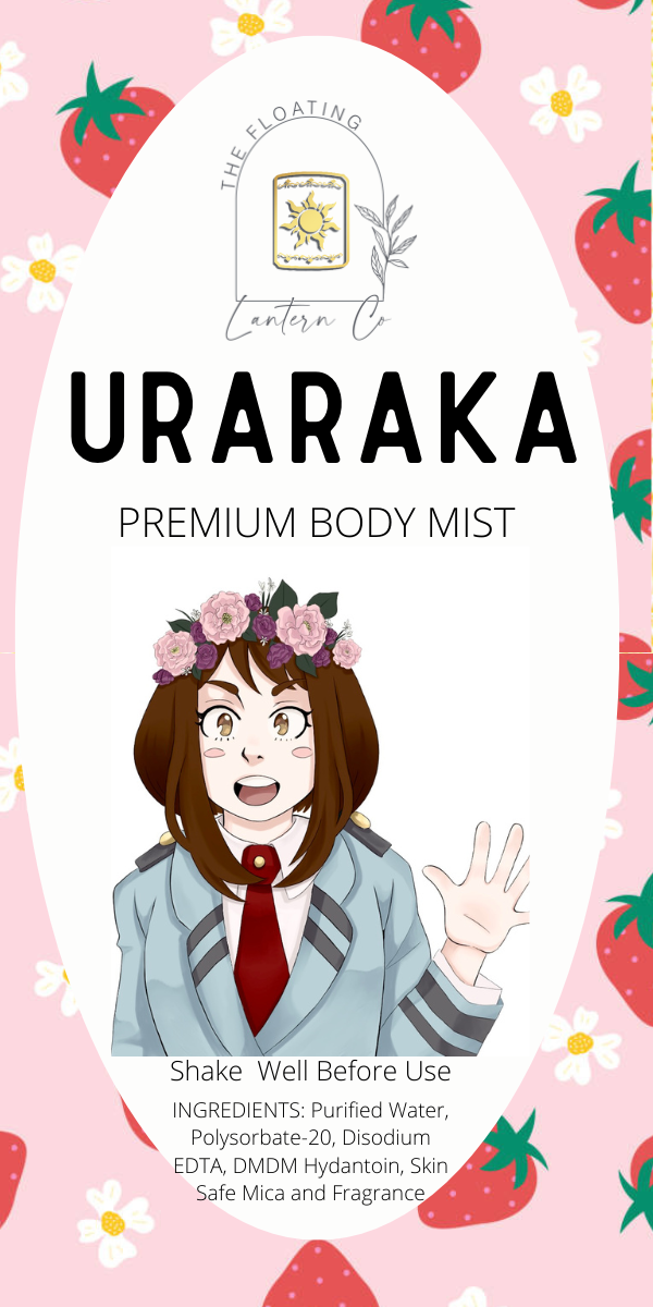 Uraraka Body Mist