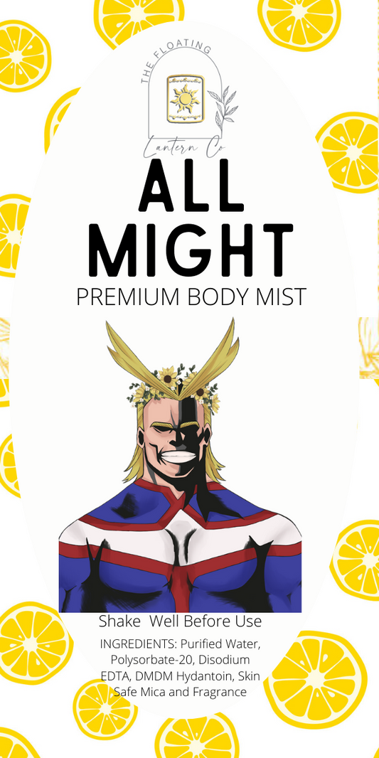All Might Body Mist