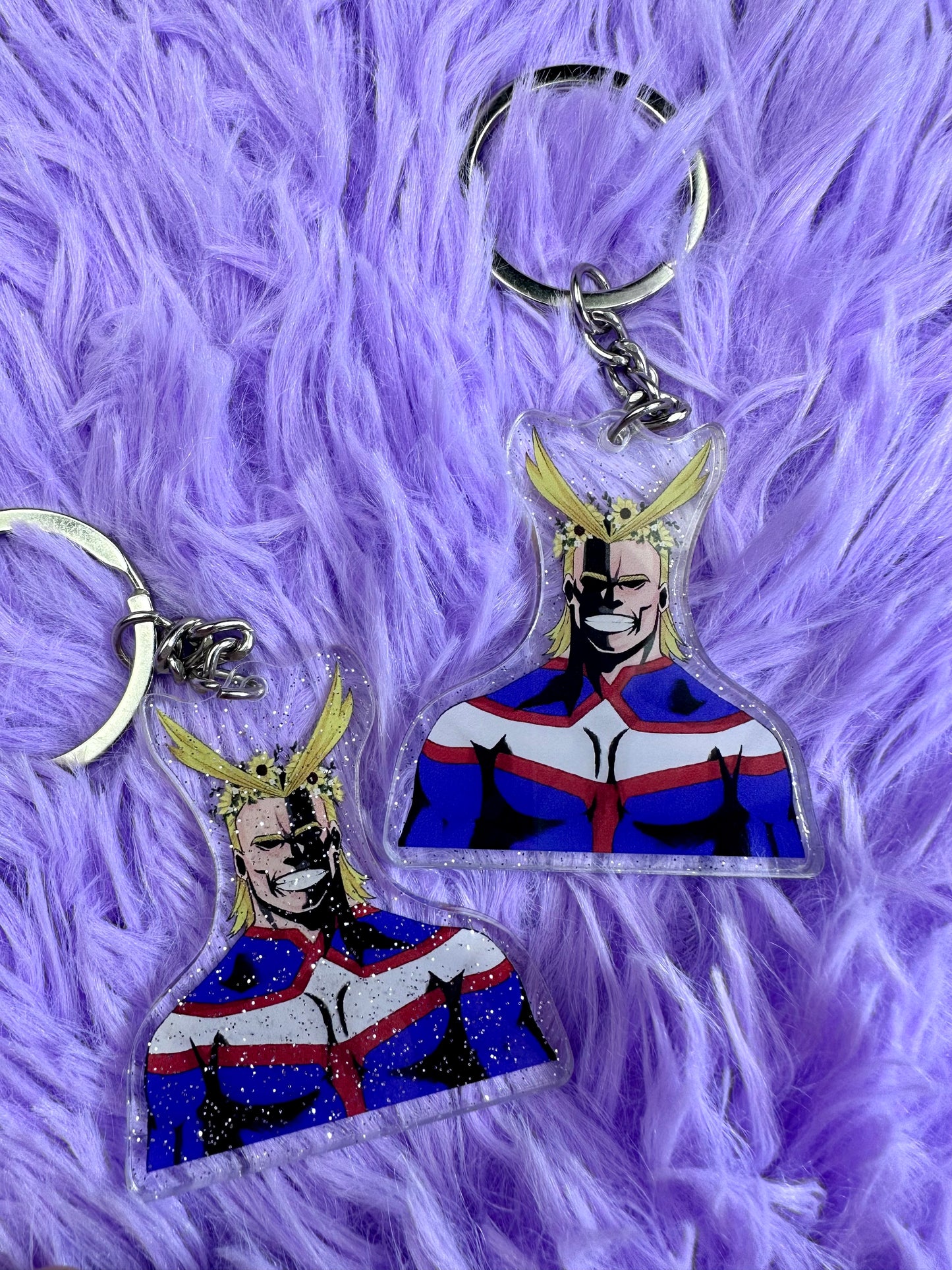 All Might Keychain