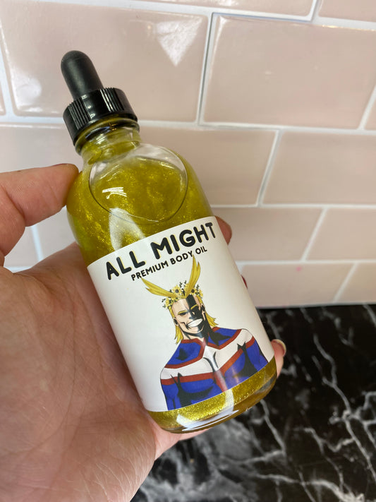 All Might Body Oil