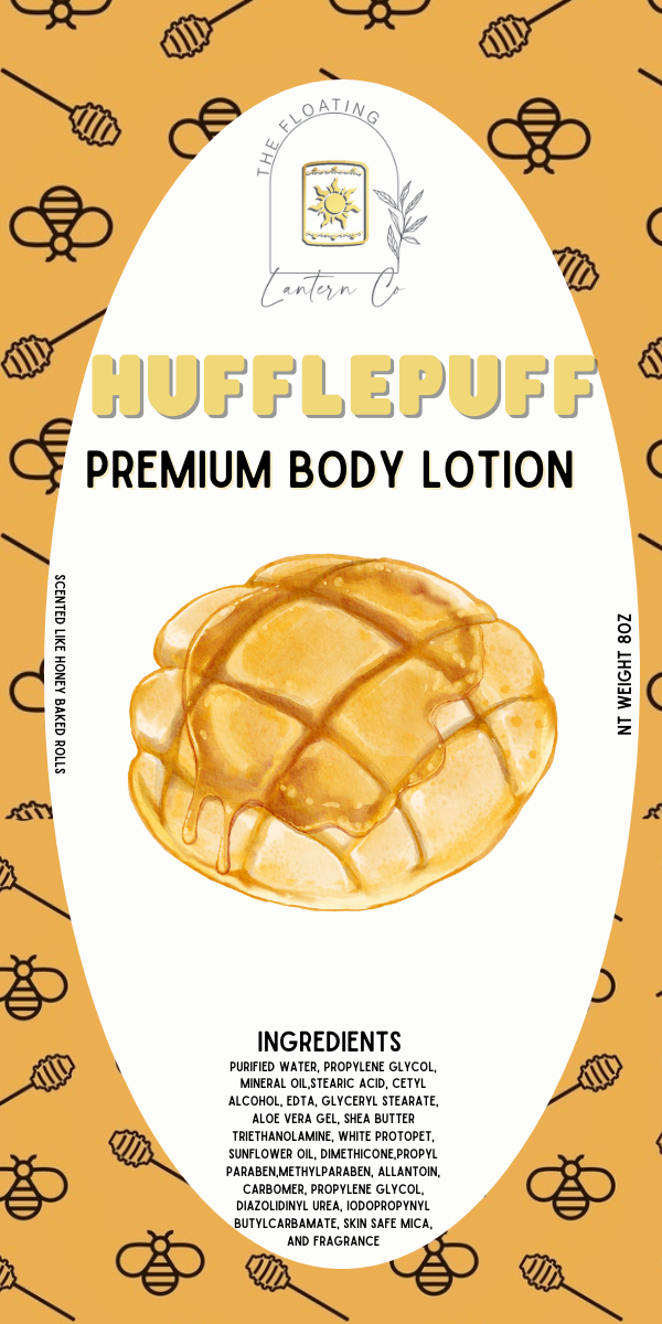 Hufflepuff Body Lotion