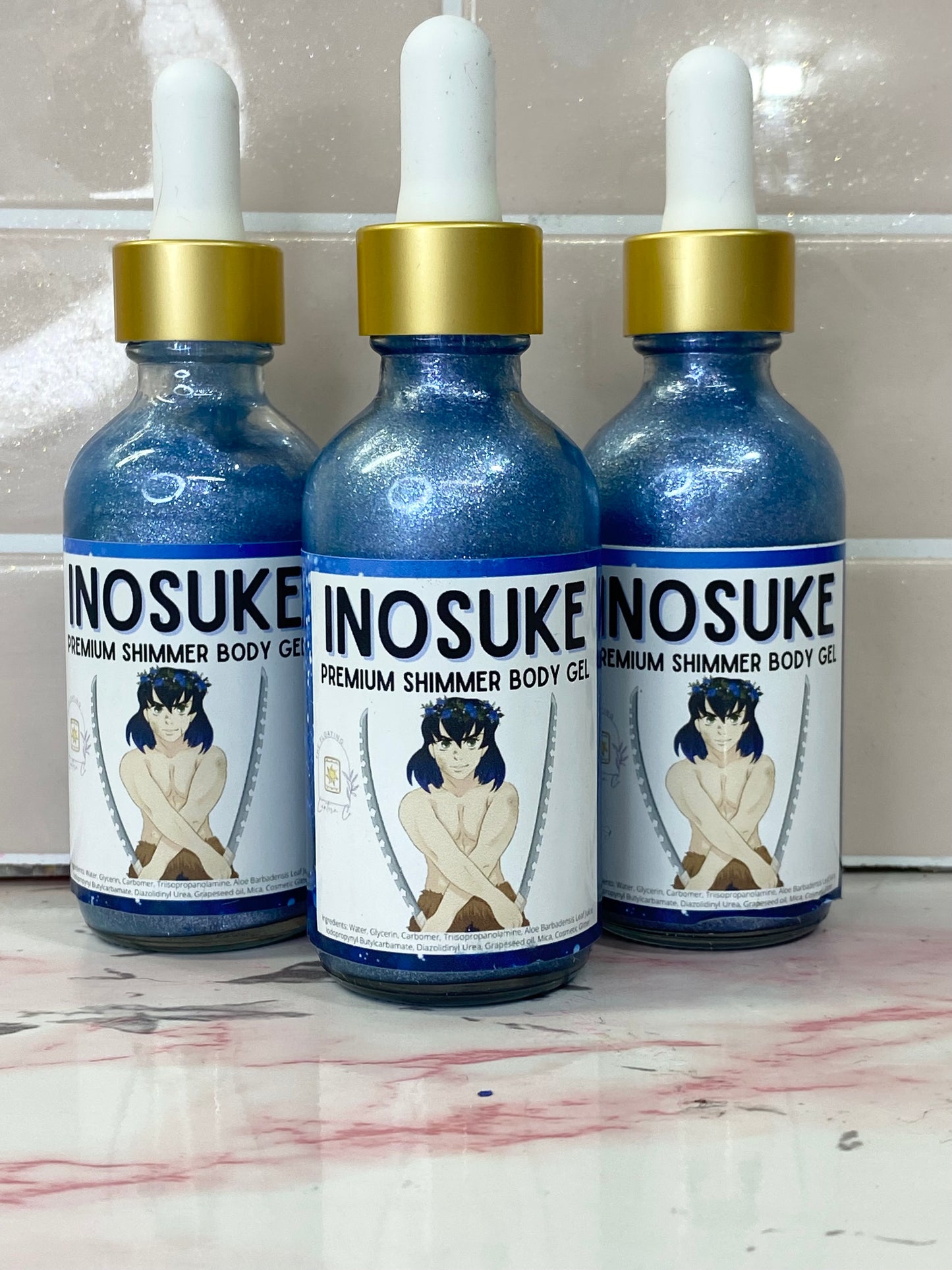 Inosuke Shimmer Body Gel